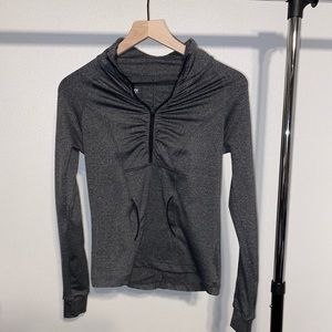 Athletic Half-Zip Crewneck